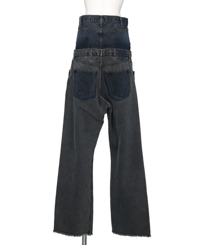 W WAIST DENIM PT GR