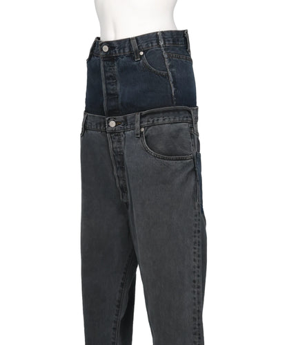 W WAIST DENIM PT GR