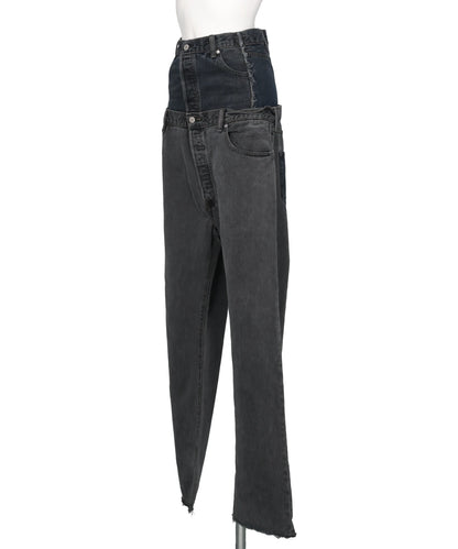 W WAIST DENIM PT GR