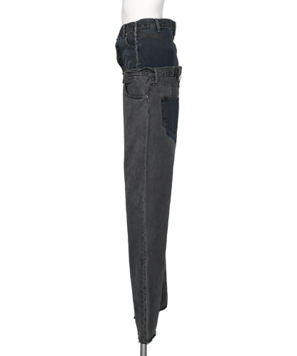 W WAIST DENIM PT GR