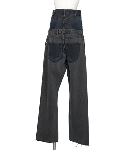 W WAIST DENIM PT GR