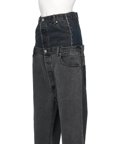 W WAIST DENIM PT GR