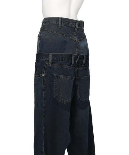 W WAIST DENIM PT GR