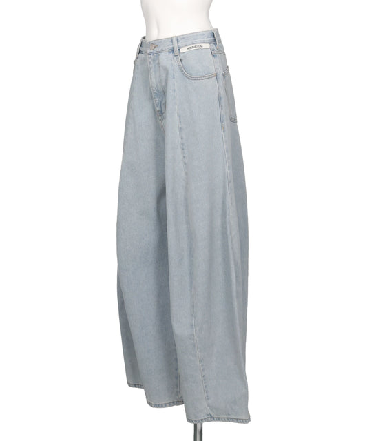 BALLOON DENIM PANTS