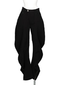 POOLDE（プールデ）LIQUID DENIM PANTS BLACK