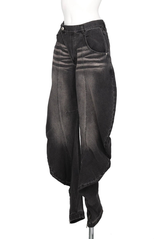 LIQUID DENIM PANTS
