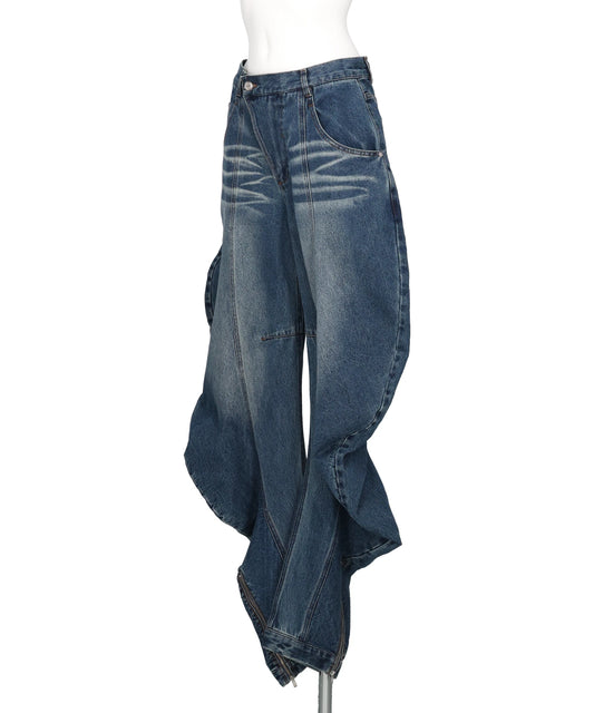 LIQUID DENIM PANTS