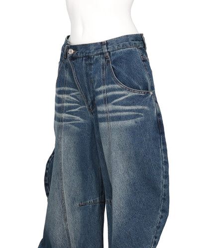 LIQUID DENIM PANTS