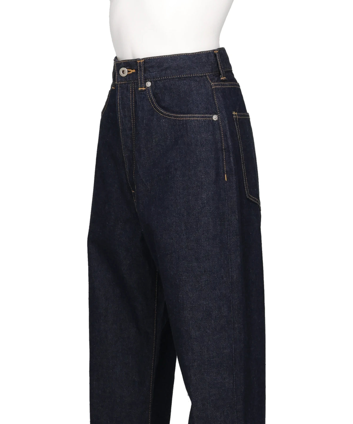 HIGH WAISTED BUTTON FLY JEANS 211