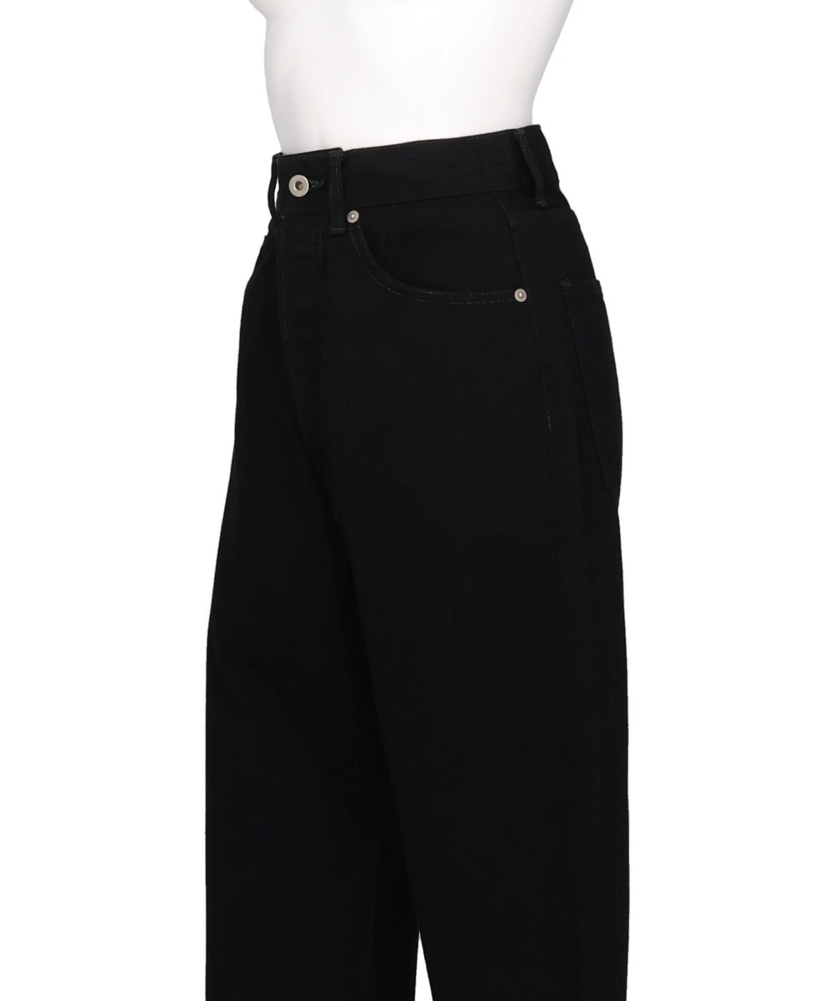 HIGH WAISTED BUTTON FLY JEANS 211