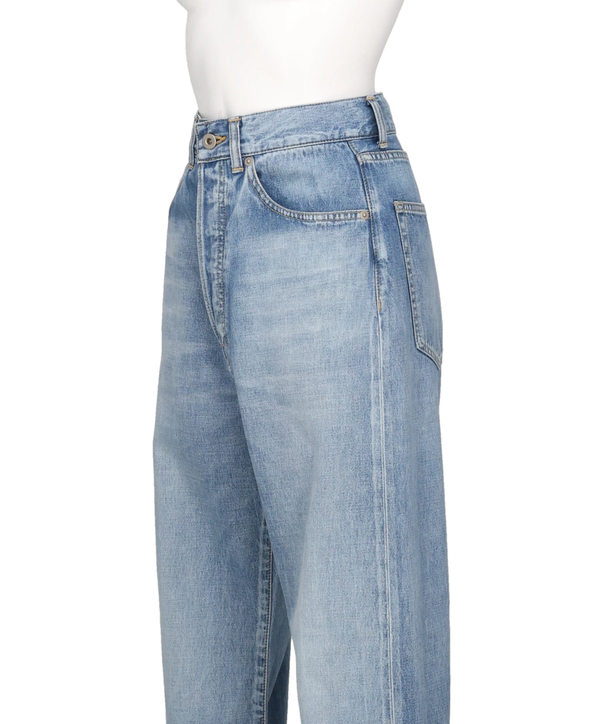 HIGH WAISTED BUTTON FLY JEANS 511