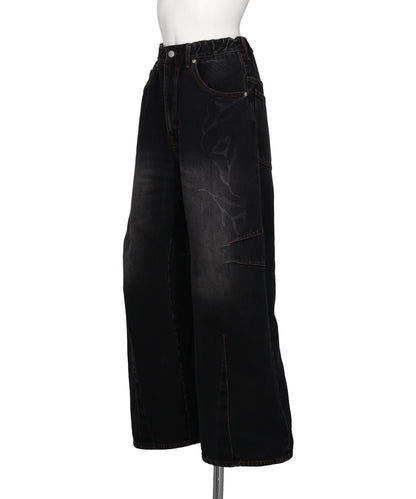 WIDE DENIM PANTS