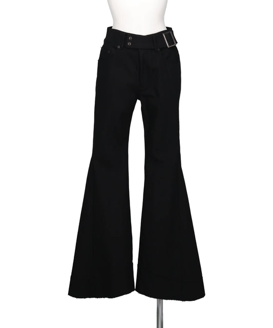 FLARE DENIM PANTS
