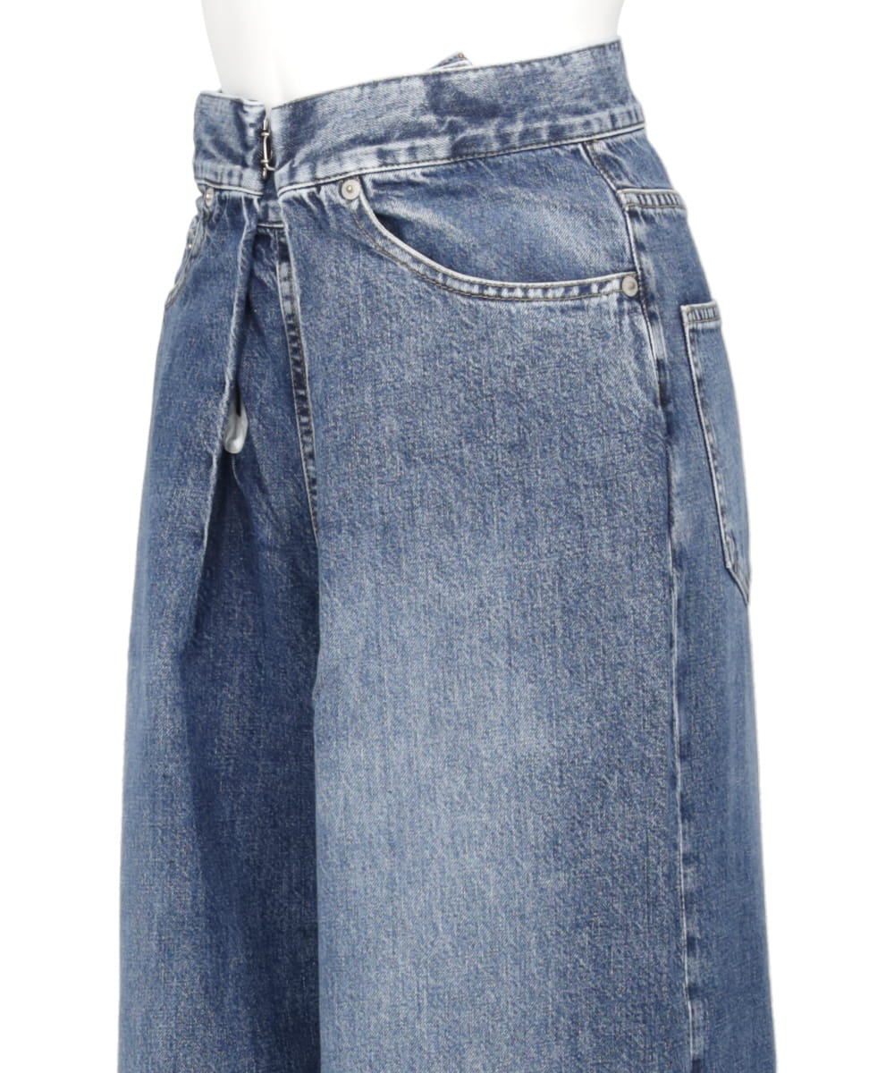 WASHED DENIM WIDE PANTS – MIDWEST ONLINE STORE