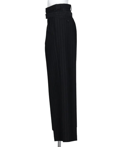STRIPED WIDE PANTS