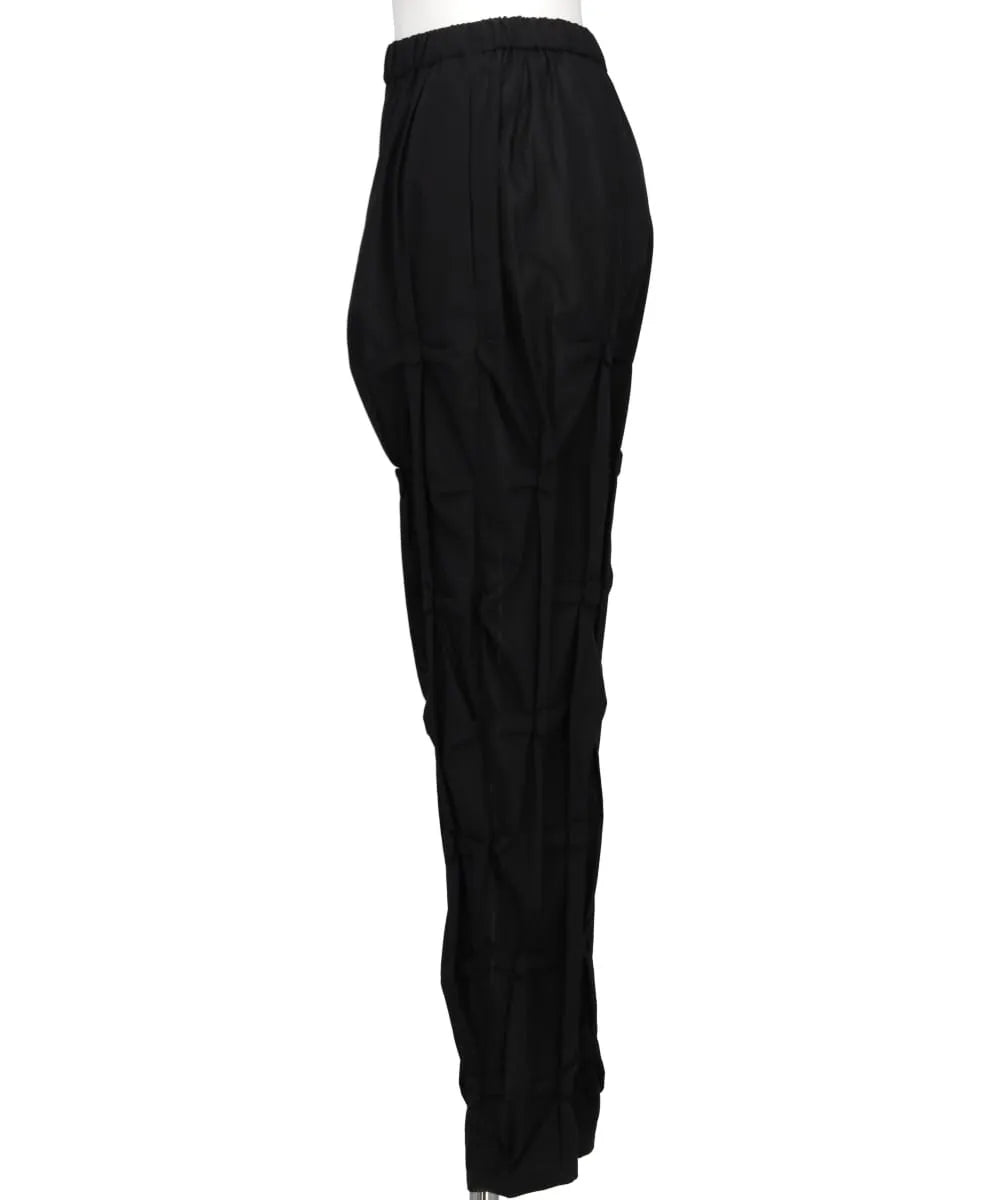 SHEER BROAD DIAMOND TUCK PANTS – MIDWEST ONLINE STORE SHEER BROAD DIAMOND TUCK PANTS – MIDWEST ONLINE STORE