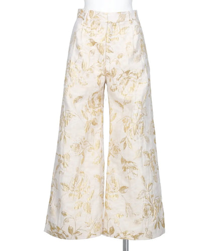 JACQUARD TROUSERS