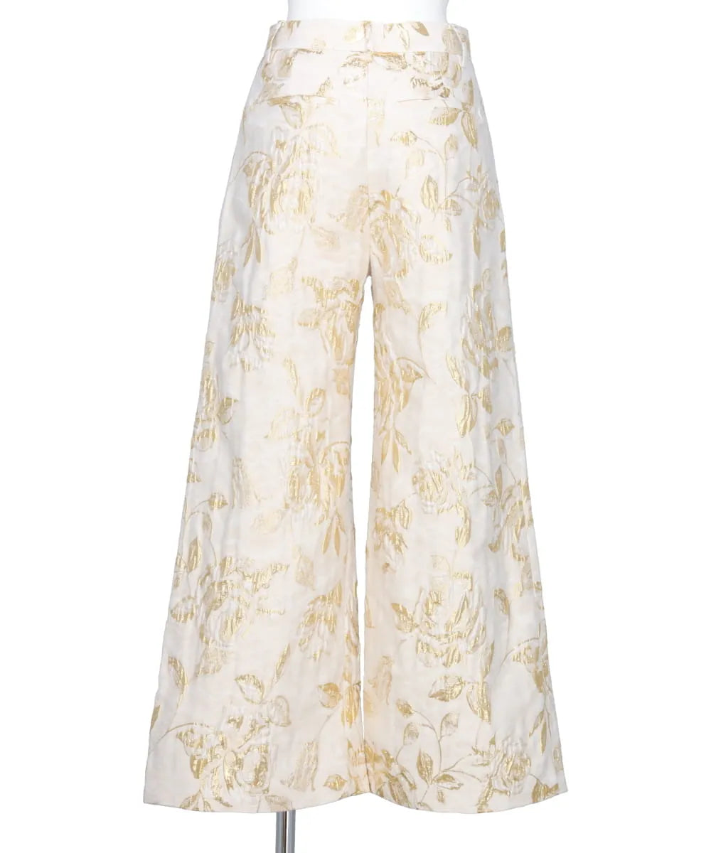 JACQUARD TROUSERS