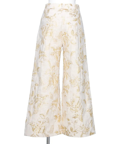 JACQUARD TROUSERS