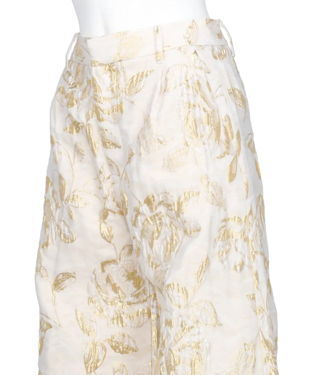 JACQUARD TROUSERS