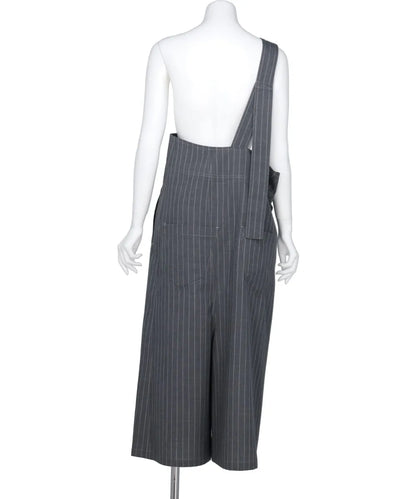 STRIPED ONE-SHOULDER PANTS