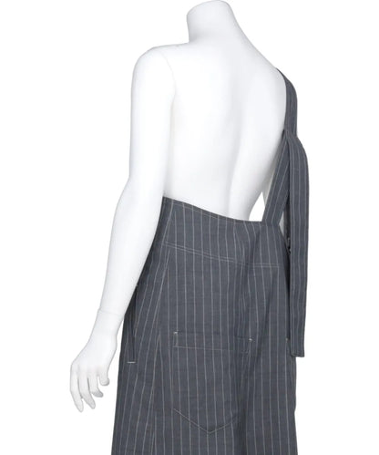 STRIPED ONE-SHOULDER PANTS