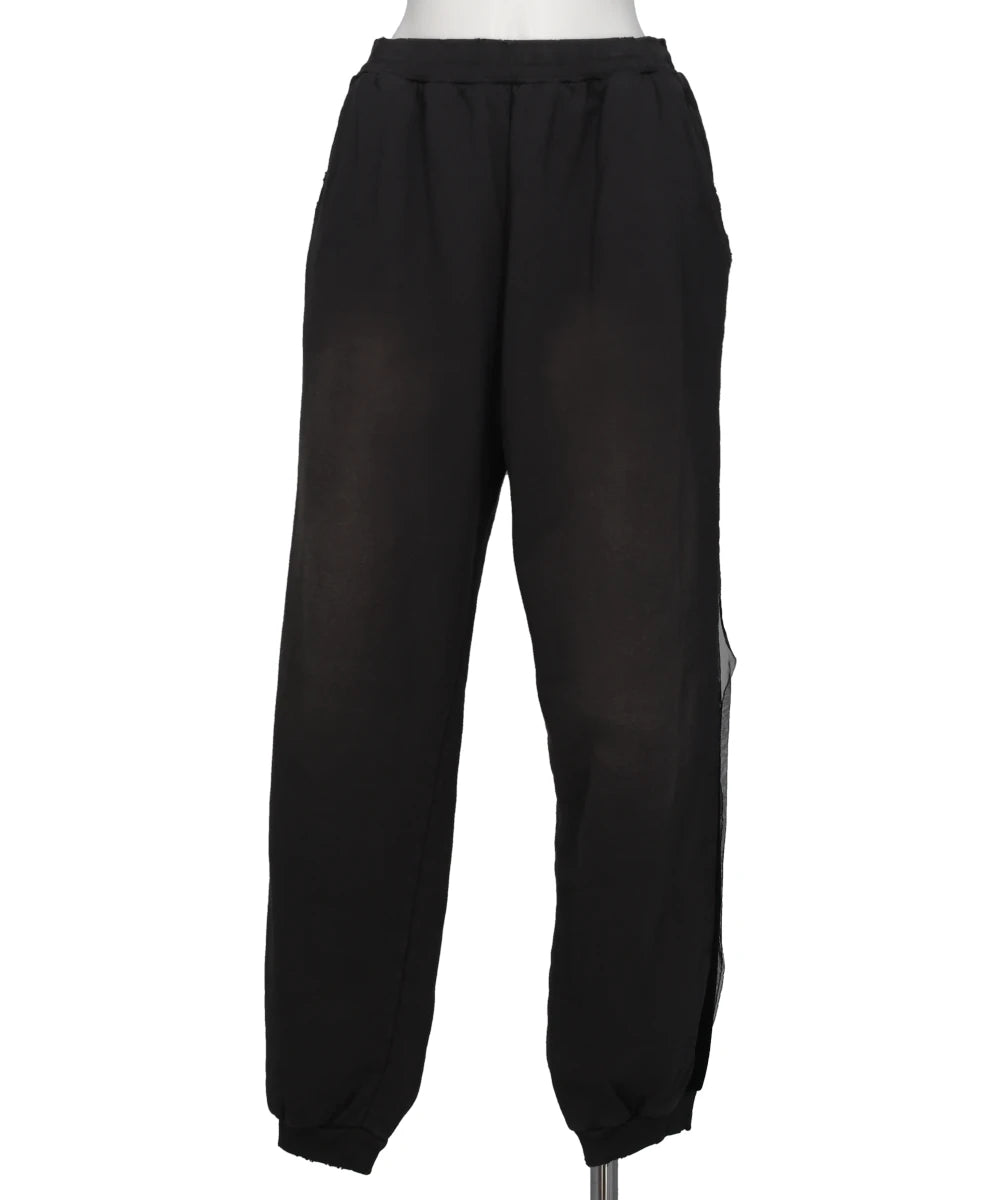 SIDE TULLE SWEATPANTS