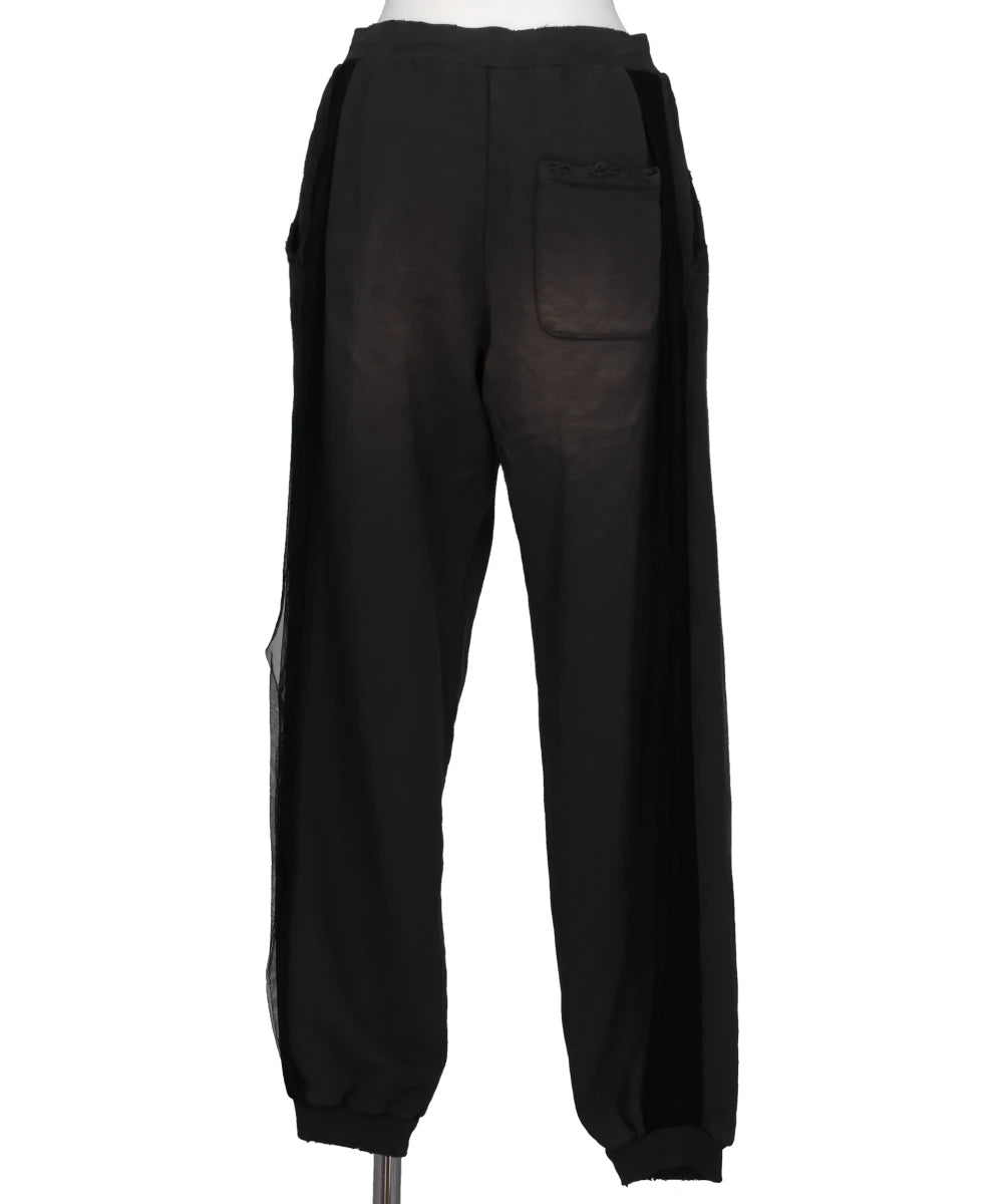 SIDE TULLE SWEATPANTS