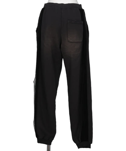 SIDE TULLE SWEATPANTS