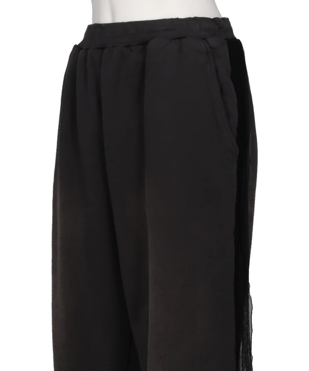 SIDE TULLE SWEATPANTS