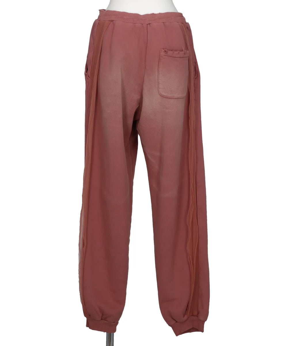 SIDE TULLE SWEATPANTS
