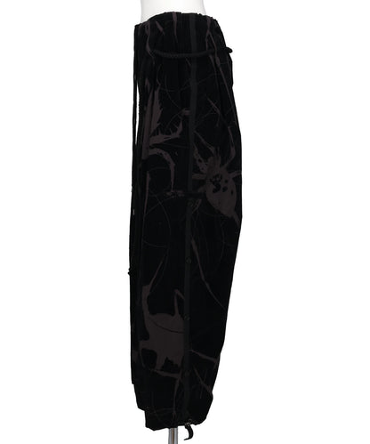 SPIDER FLOCKY BALLOON PANTS