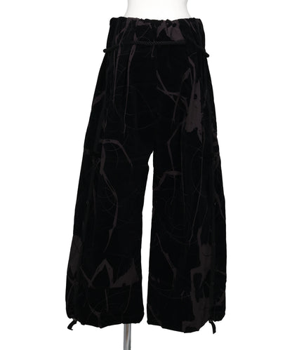 SPIDER FLOCKY BALLOON PANTS