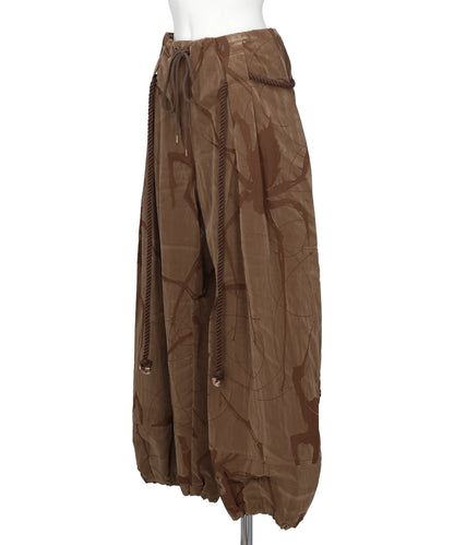 SPIDER FLOCKY BALLOON PANTS