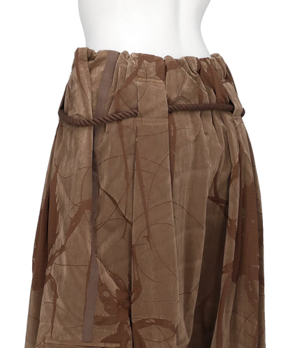 SPIDER FLOCKY BALLOON PANTS