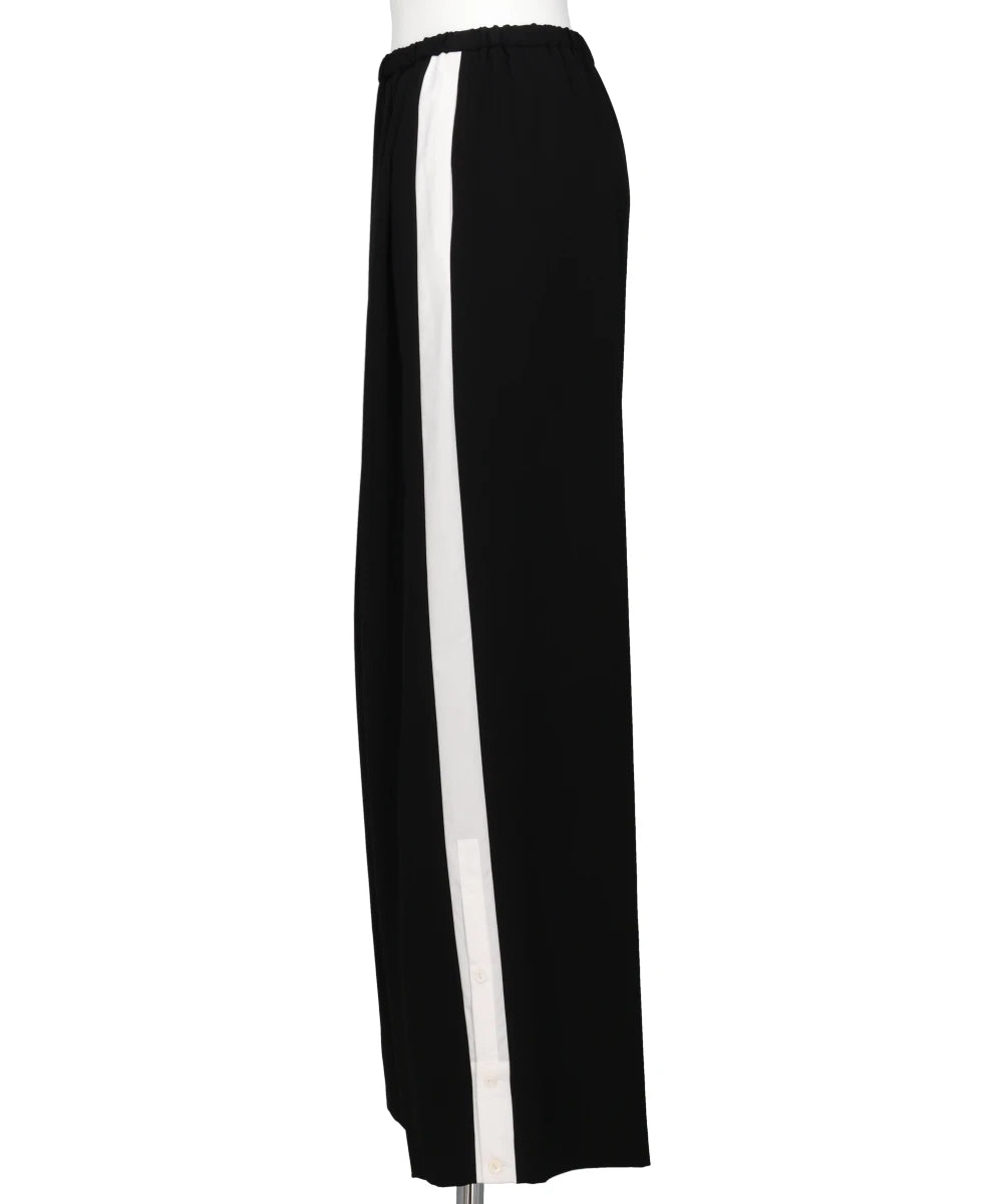 LIGHT PE TWILL SHIRT LAYERED WIDE PT