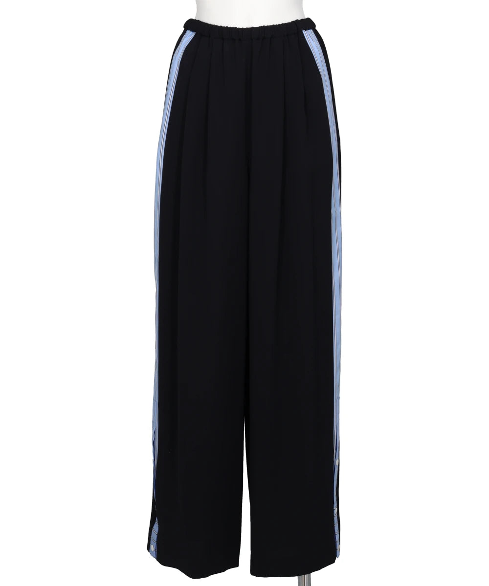 LIGHT PE TWILL SHIRT LAYERED WIDE PT