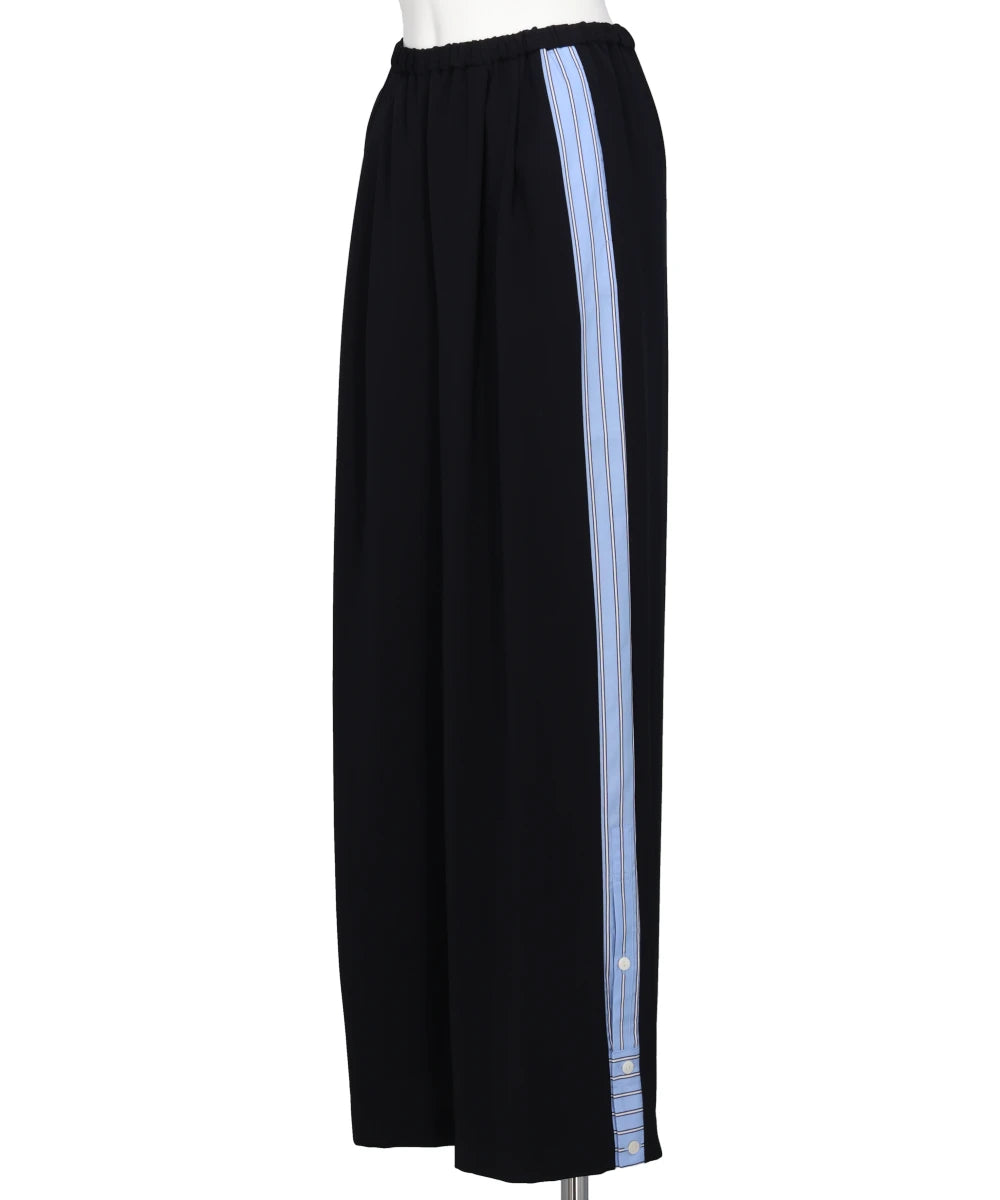 LIGHT PE TWILL SHIRT LAYERED WIDE PT