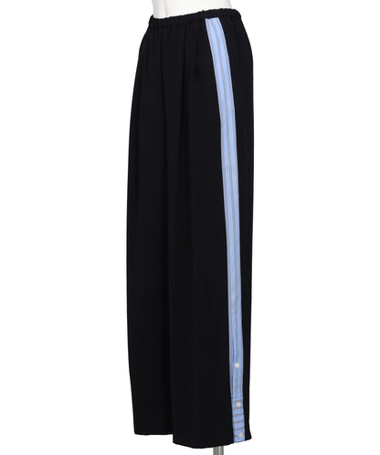 LIGHT PE TWILL SHIRT LAYERED WIDE PT