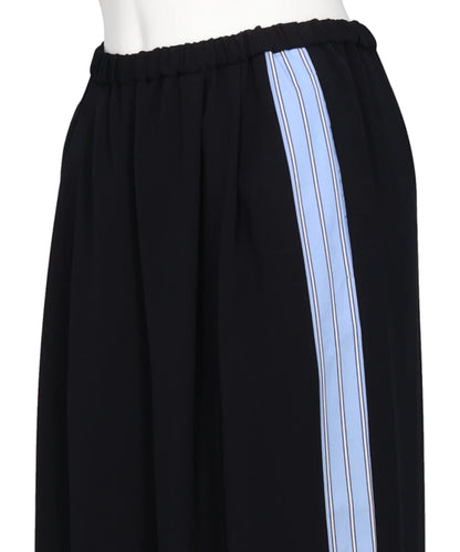 LIGHT PE TWILL SHIRT LAYERED WIDE PT