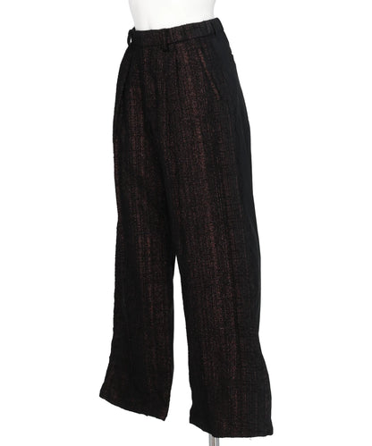 GLITTER TWEED PANTS