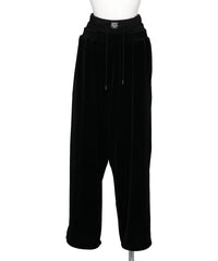 BASICKS(ベーシックス)LAYERED VELVET TROUSER