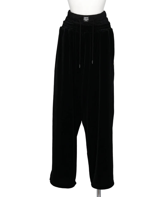 BASICKS(ベーシックス)LAYERED VELVET TROUSER