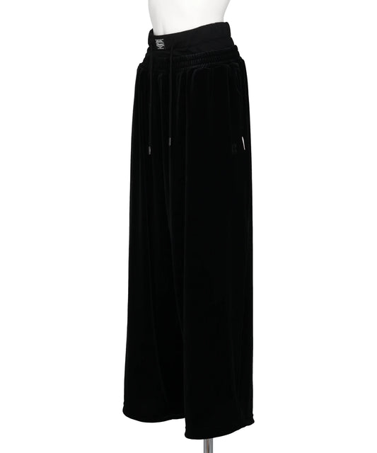 LAYERED VELVET TROUSER