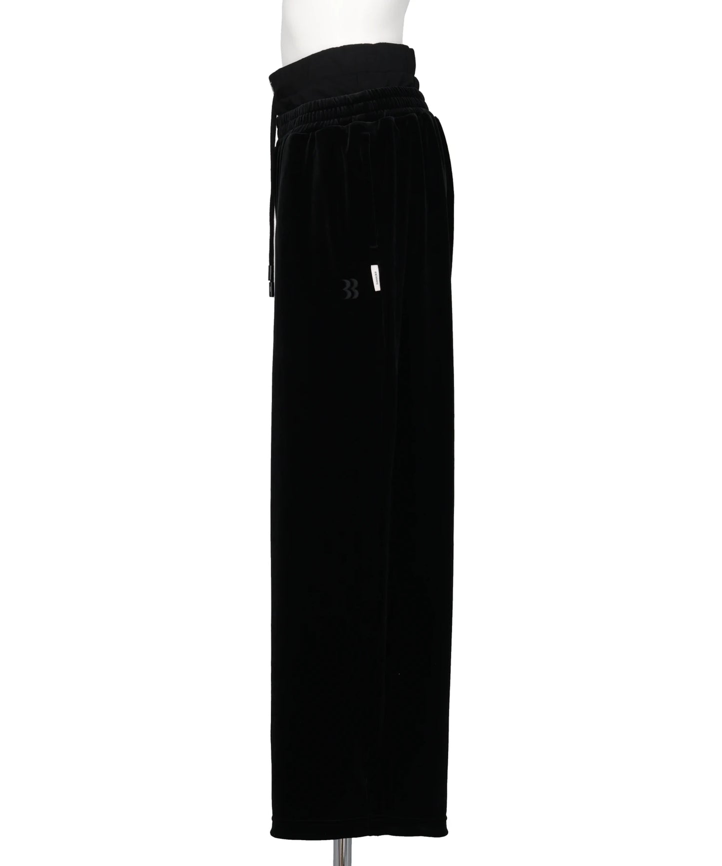 LAYERED VELVET TROUSER