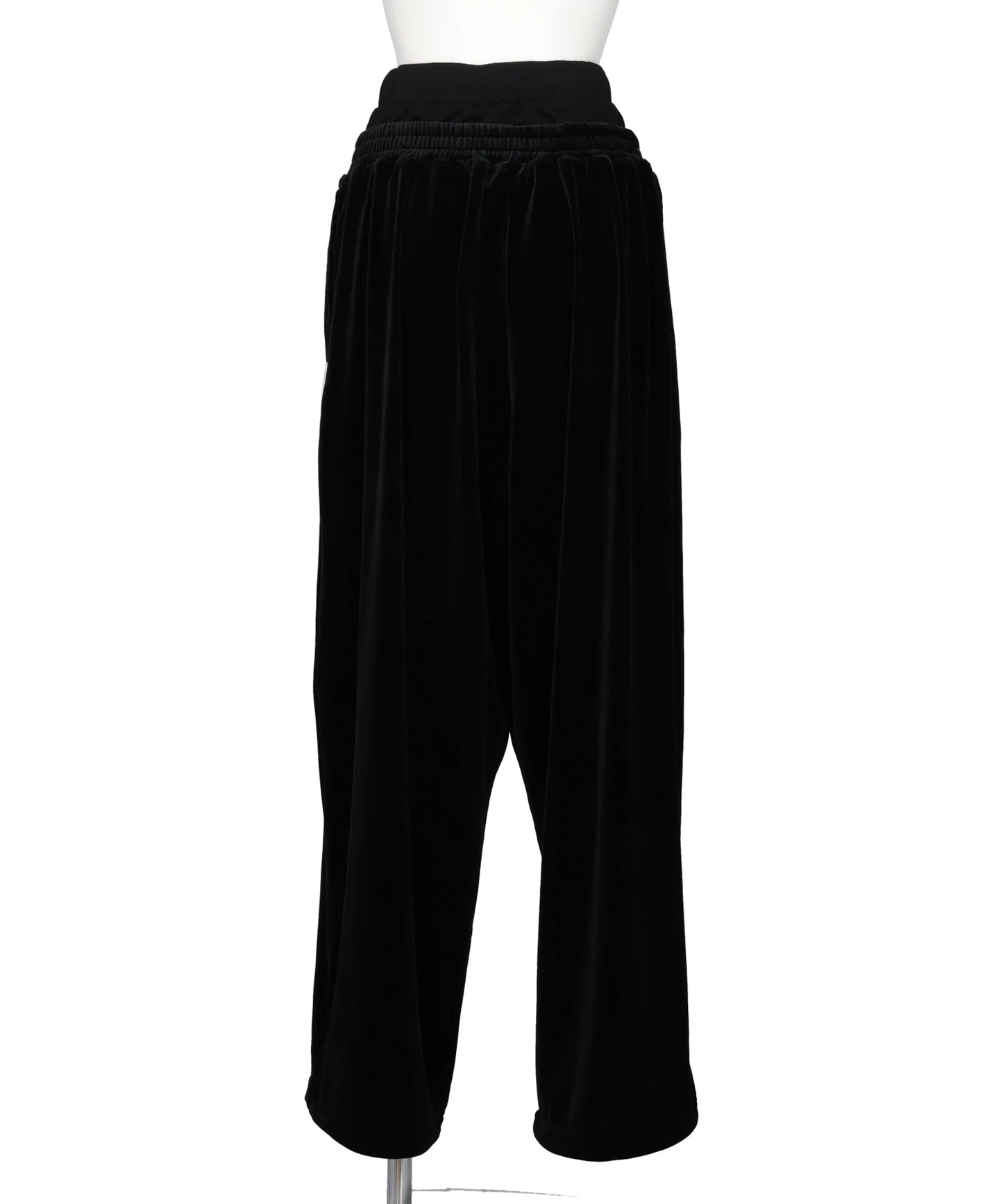 LAYERED VELVET TROUSER