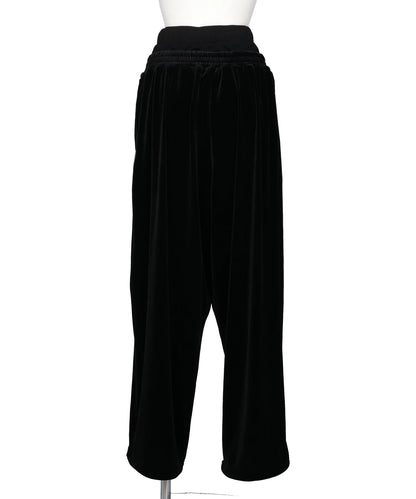 LAYERED VELVET TROUSER