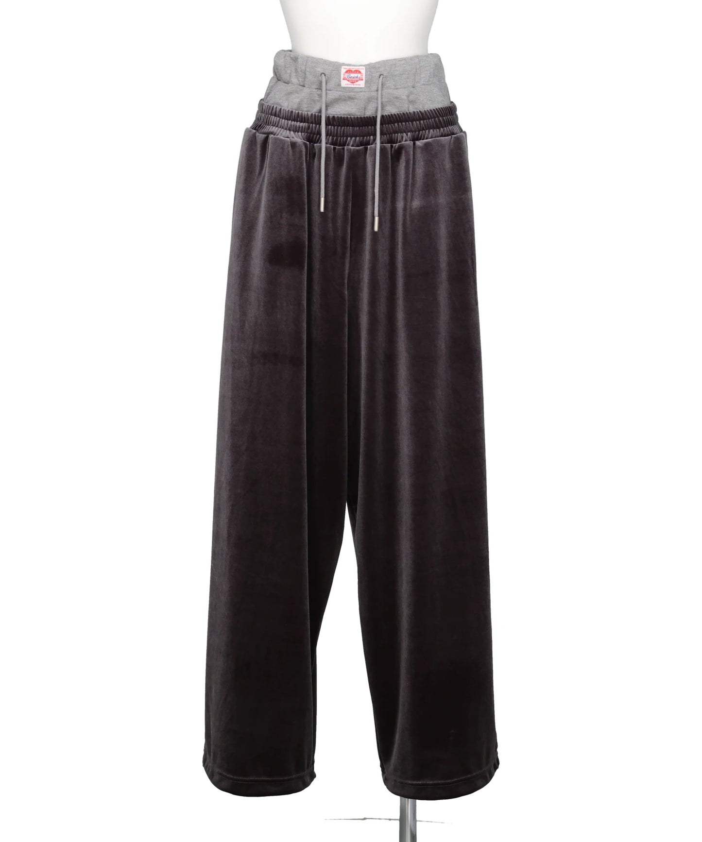 BASICKS(ベーシックス)LAYERED VELVET TROUSER