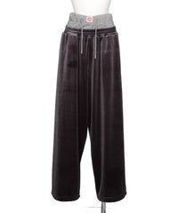 BASICKS(ベーシックス)LAYERED VELVET TROUSER