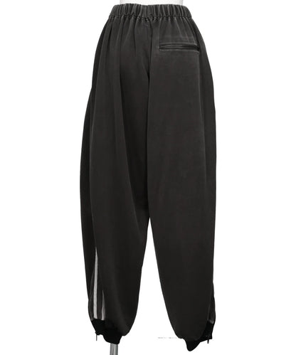 FADED BLACK TRACK PANTS